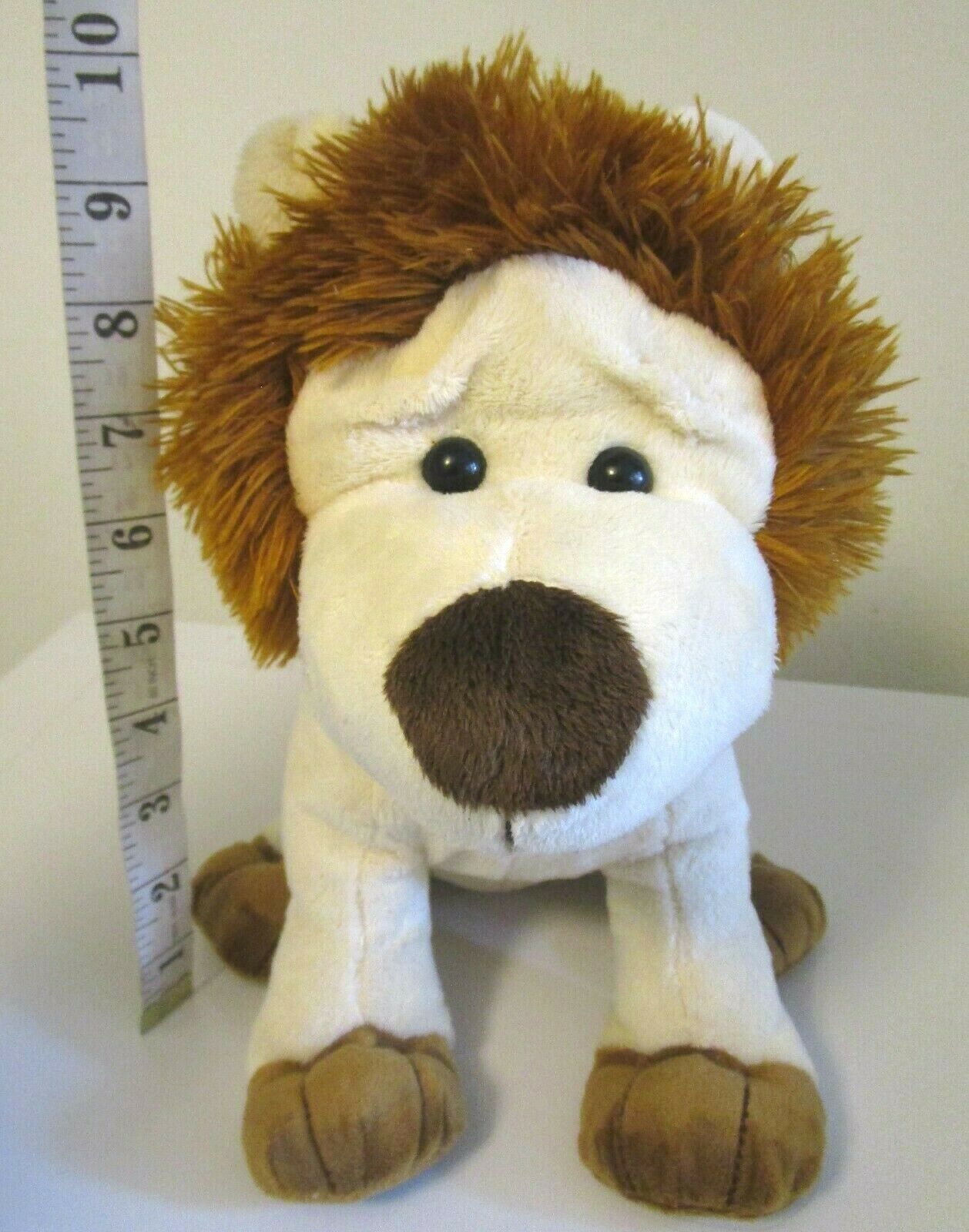small stuffed lion toy